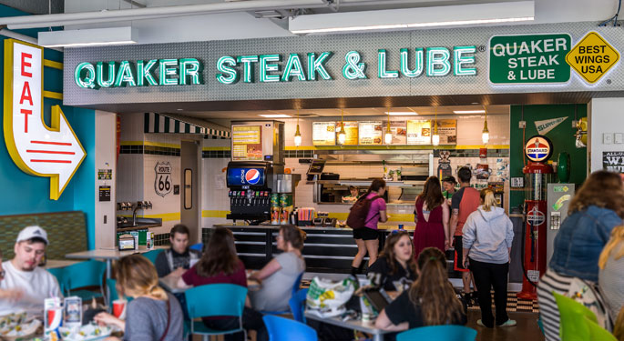 Quaker Steak & Lube - Slippery Rock University, PA