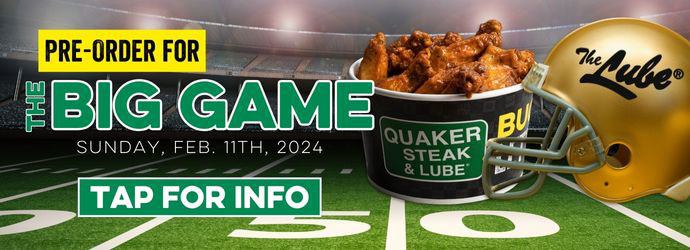 Football Game Day Specials At the Quaker Steak & Lube Bloomsburg Restaurant