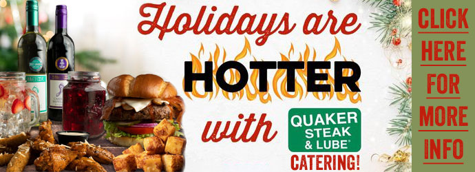 Holiday Catering At the Quaker Steak & Lube Canton Restaurant