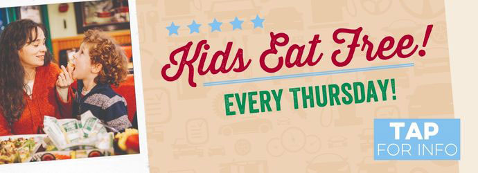 Kids Eat Free Every Thursday At the Quaker Steak & Lube State College Restaurant